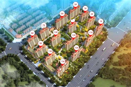 明城园南组团3室2厅1卫87㎡